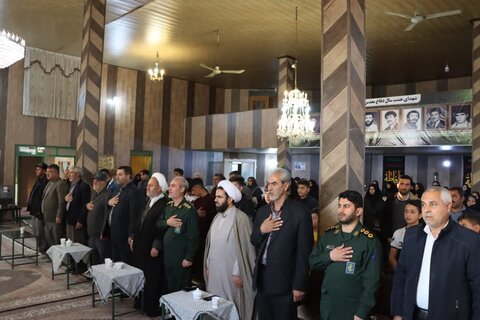 تصاویر/ آئین بزرگداشت هفته بسیج در مسجد روستای حیدرلوی بیگلر ارومیه
