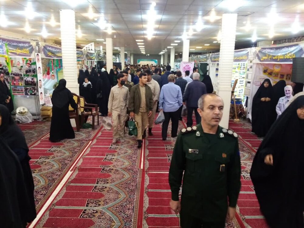 همایش اقتدار بسیج در بوشهر برگزار شد + عکس