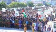 تظاهرات حاشدة في تعز اليمنية: لستم وحدكم كلنا غزة كلنا الجهاد والقسام