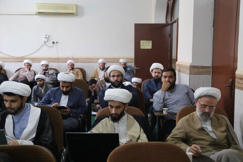 تصاویر/ برگزاری نشست علمی ماهیت پول در مدرسه علمیه امام خمینی(ع) اهواز