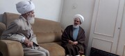 دیدار مسئولان حوزوی زنجان با روحانیون پیشکسوت
