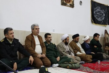 تصاویر/ مراسم سوگواری ایام فاطمیه در زادگاه شهید مدافع امنیت عباس فاطمیه