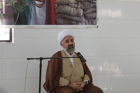 تصاویر/ مراسم گرامیداشت سالروز تشکیل بسیج در مدرسه علمیه امام خمینی خوی