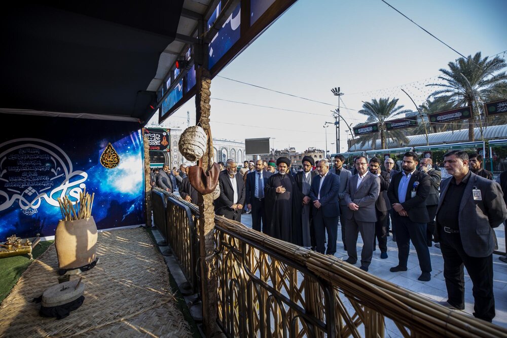 انطلاق موسم الأحزان الفاطمية في منطقة ما بين الحرمَين الشريفَين + الصور انطلاق موسم الأحزان الفاطمية في منطقة ما بين الحرمَين الشريفَين + الصور