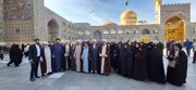 تصاویر/ اعزام مستمری بگیران مرکز خدمات استان آذربایجان غربی به مشهد مقدس