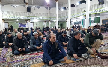 تصاویر/ مراسم عزاداری شب شهادت حضرت زهرا (س) در شهرستان ماکو