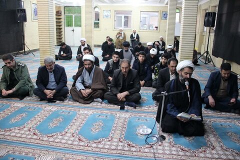 تصاویر/ برگزاری یادواره شهدای روحانی در شهرستان تکاب