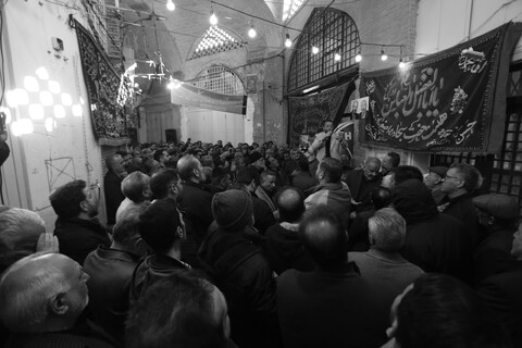 قافله عزاداری شهادت حضرت زهرا(س) در بازار اصفهان