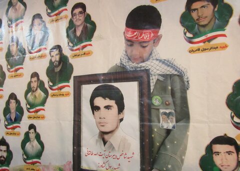 تصاویر/ یادواره دانش آموز شهید رسول کشاورز در بندر دیّر