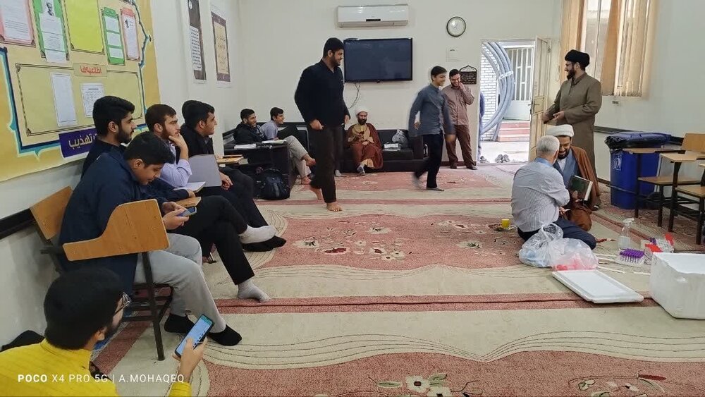 اجرای طرح سنجش سلامت ویژه داوطلبین جدیدالورود حوزه علمیه خوزستان + عکس