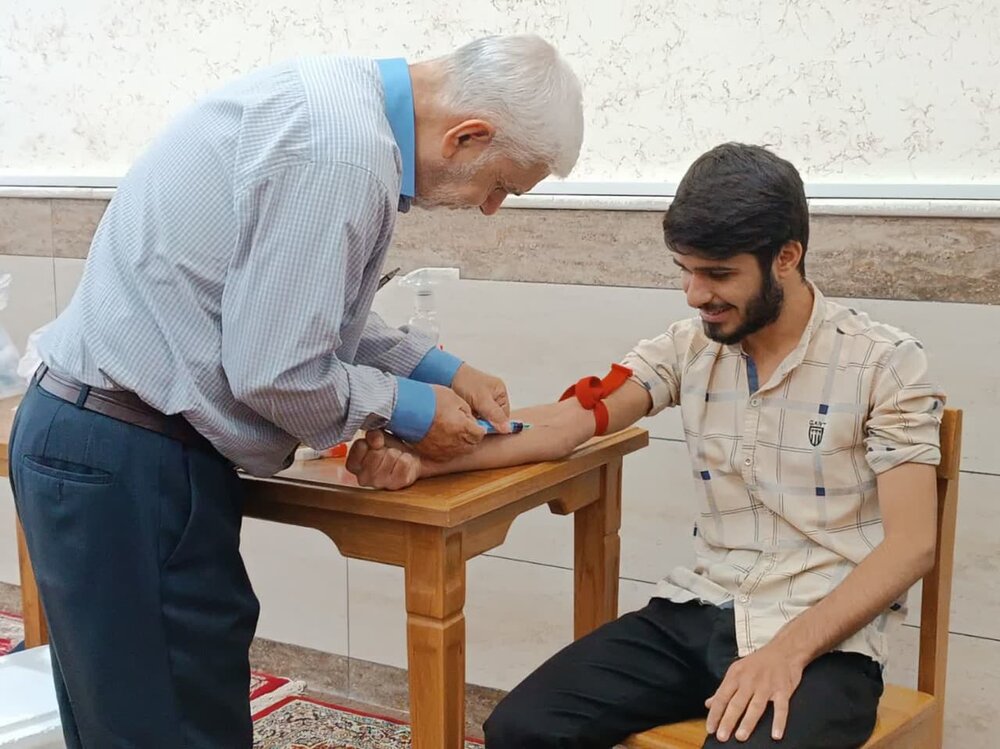 اجرای طرح سنجش سلامت ویژه داوطلبین جدیدالورود حوزه علمیه خوزستان + عکس