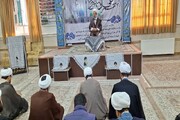 تصاویر/ نشست مدیر حوزه علمیه کرمانشاه با مبلغین شهرستان سنقر و کلیایی