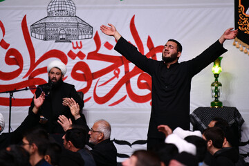 تصاویر/ مراسم سوگواری شام غریبان شهادت حضرت فاطمه زهرا (س) در مصلی امام خمینی(ره) ارومیه