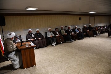 تصاویر/ هیئت عزاداری هفتگی طلاب خوی