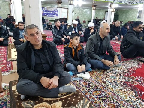 تصاویر/ مراسم عزاداری شام غریبان حضرت فاطمه زهرا سلام الله علیها در مسجد جامع ماکو