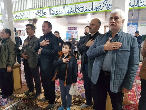 تصاویر/ مراسم عزاداری شام غریبان حضرت فاطمه زهرا سلام الله علیها در مسجد جامع ماکو