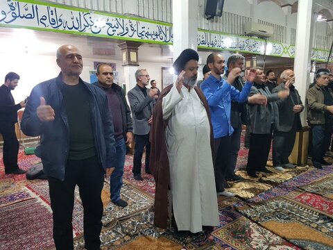 تصاویر/ مراسم عزاداری شام غریبان حضرت فاطمه زهرا سلام الله علیها در مسجد جامع ماکو