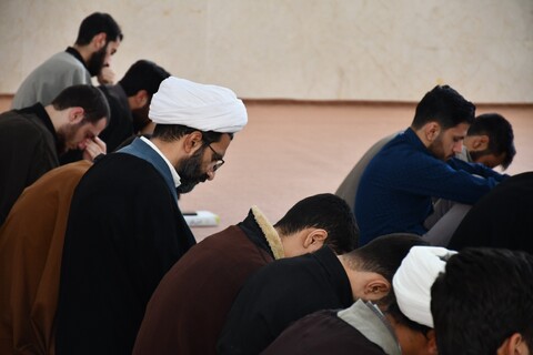 تصاویر/مراسم شهادت حضرت زهرا مدرسه علمیه جامعه المنتظر نجف آباد