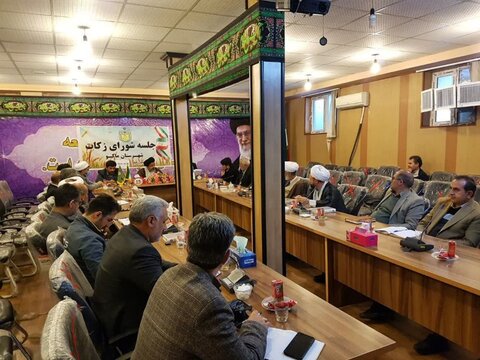 تصاویر/  جلسه هماهنگی شورای زکات شهرستان ماکو