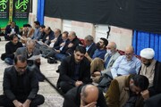 تصاویر/ عزاداری ایام فاطمیه در دفتر نماینده ولی فقیه در لرستان