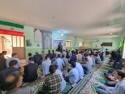 تصاویر/ دیدار امام جمعه گناوه با دانش آموزان