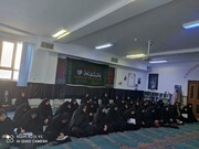 تصاویر/ مراسم عزاداری ایام فاطمیه در مدارس خواهران لرستان