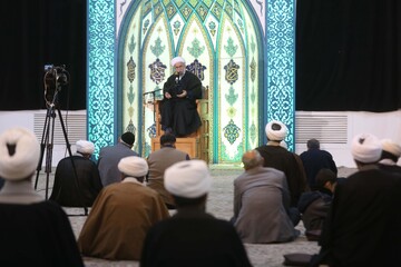 تصاویر/ مراسم عزادرای ایام فاطمیه در مسجد جامع خاتم الانبیاء (ص) پردیسان