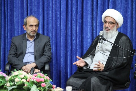 دیدار رئیس رسانه ملی با نماینده ولی فقیه در بوشهر