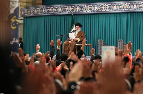 دیدار بسیجیان با رهبر معظم انقلاب اسلامی