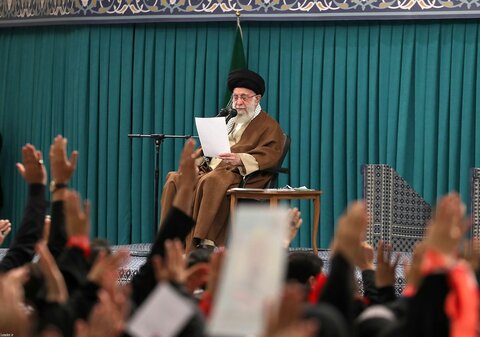 دیدار بسیجیان با رهبر معظم انقلاب اسلامی