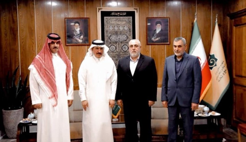 رئيس منظمة الحج والزيارة الإيرانية يستقبل السفير السعودي رئيس منظمة الحج والزيارة الإيرانية يستقبل السفير السعودي