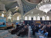 تصاویر/ تجلیل از برگزیدگان اولین جشنواره سلاله در آستان علی بن باقر(ع)