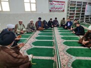 تصاویر / درس اخلاق در مدرسه علمیه امام رضا(ع) پلدختر