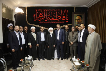 تصاویر / دیدار رئیس کل بیمه مرکزی ایران با آیت الله العظمی نوری همدانی