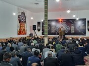 تصاویر/ مراسم عزاداری ایام فاطمیه در شاهین دژ