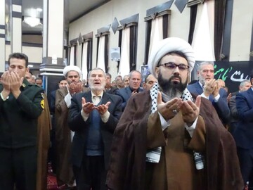 تصاویر/ اقامه نماز جمعه شهرستان چهاربرج