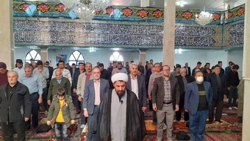 تصاویر/ اقامه نماز جمعه شهرستان ترکمنچای