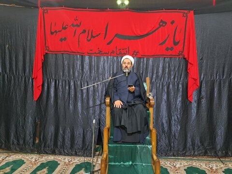 تصاویر/مراسم شهادت حضرت فاطمه الزهرا(س) در مسجد امام حسن (ع) کامیاران