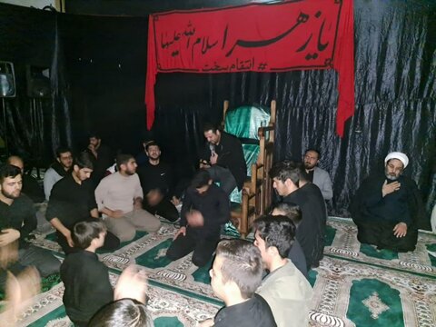 تصاویر/مراسم شهادت حضرت فاطمه الزهرا(س) در مسجد امام حسن (ع) کامیاران