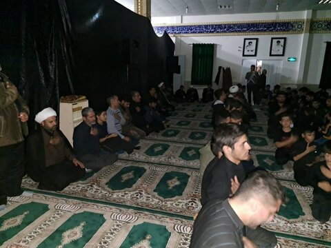 تصاویر/مراسم شهادت حضرت فاطمه الزهرا(س) در مسجد امام حسن (ع) کامیاران