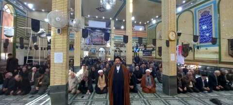 تصاویر/ اقامه نماز عبادی و سیاسی جمعه شهرستان شوط