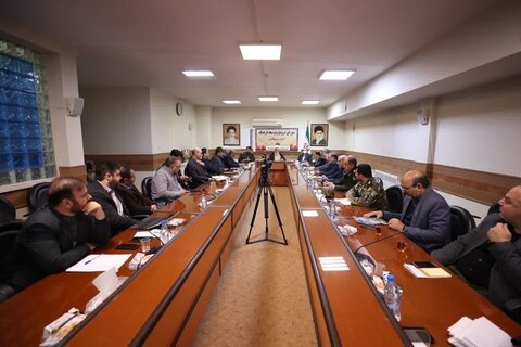 تصاویر/ جلسه »شورای ترویج و توسعه فرهنگ ایثار و شهادت» استان کرمانشاه