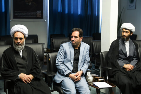 تصاویر / دیدار قائم مقام فقه ،حقوق وقضای اسلامی با نماینده ولی فقیه در استان قزوین