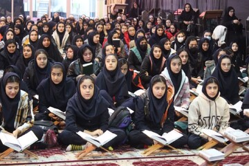 تصاویر/ محفل انس با قرآن کریم در میاندوآب
