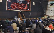 تصاویر/ مراسم عزاداری شهادت حضرت زهرا(س) در شهرستان مراغه