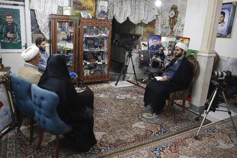 تصاویر/ مصاحبه با خانواده طلبه شهید حسن مختار زاده
