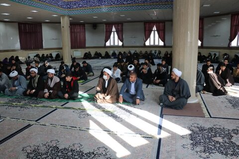 تصاویر/ سلسله نشست های جهاد تبیین در مدرسه علمیه امام علی (ع) سلماس