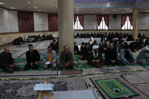 تصاویر/ سلسله نشست های جهاد تبیین در مدرسه علمیه امام علی (ع) سلماس