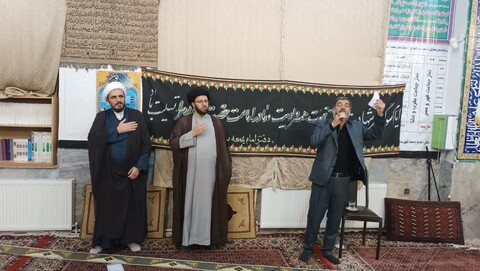 تصاویر/ مراسم عزاداری ایام فاطمیه در شهرستان سلطانیه