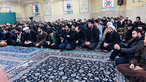 سخنرانی حجت الاسلام راجی در حوزه علمیه استان یزد (مدرسه علمیه مصلی ) ١۴ آذر ١۴٠٢